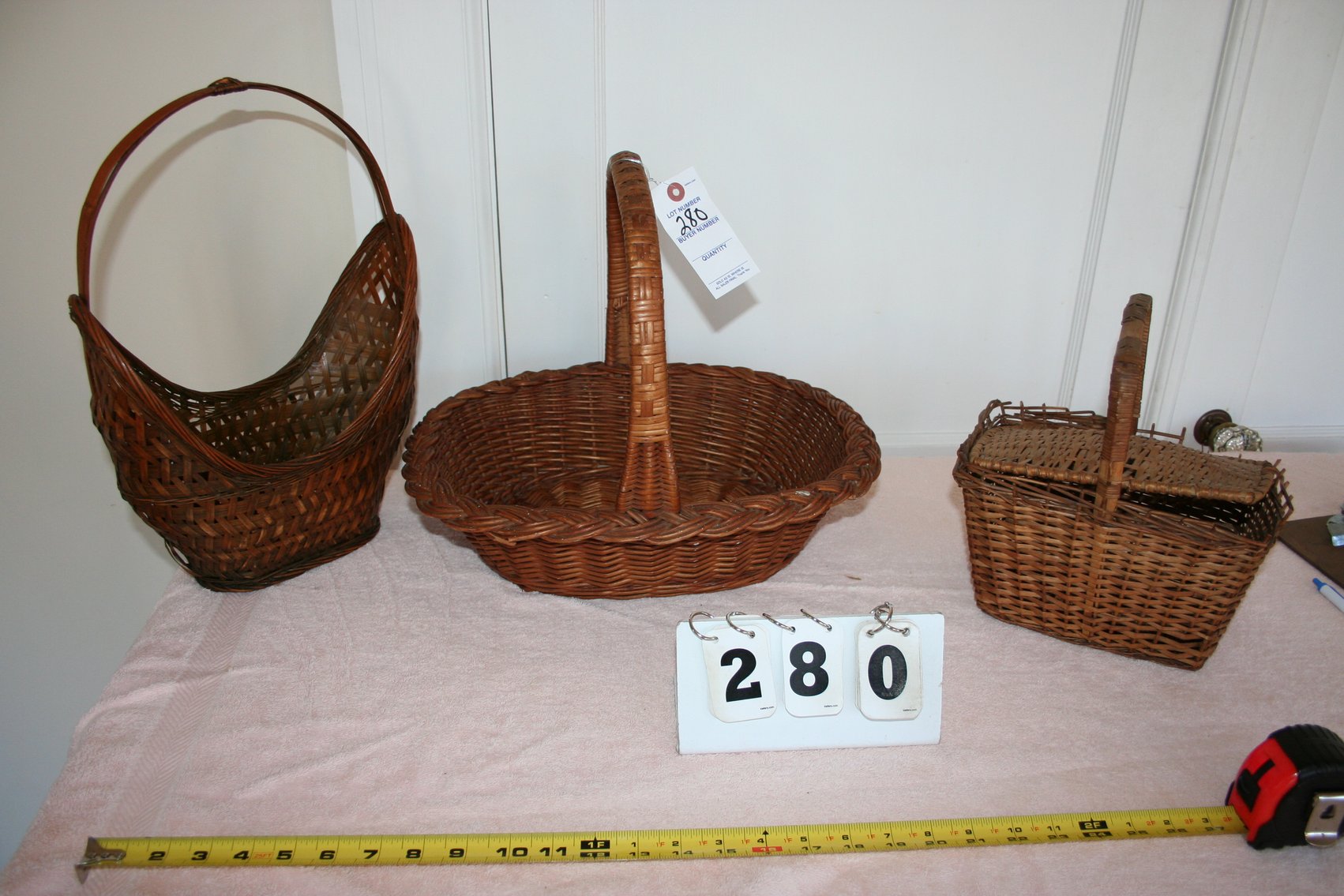 Image for Hand Woven Wicker Baskets  (3)