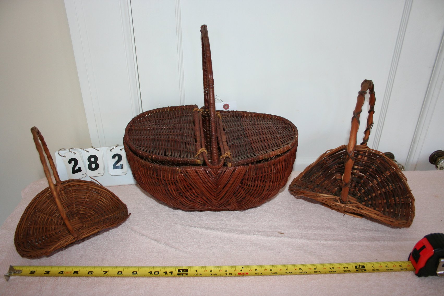 Image for Hand Woven Wicker Baskets  (3)