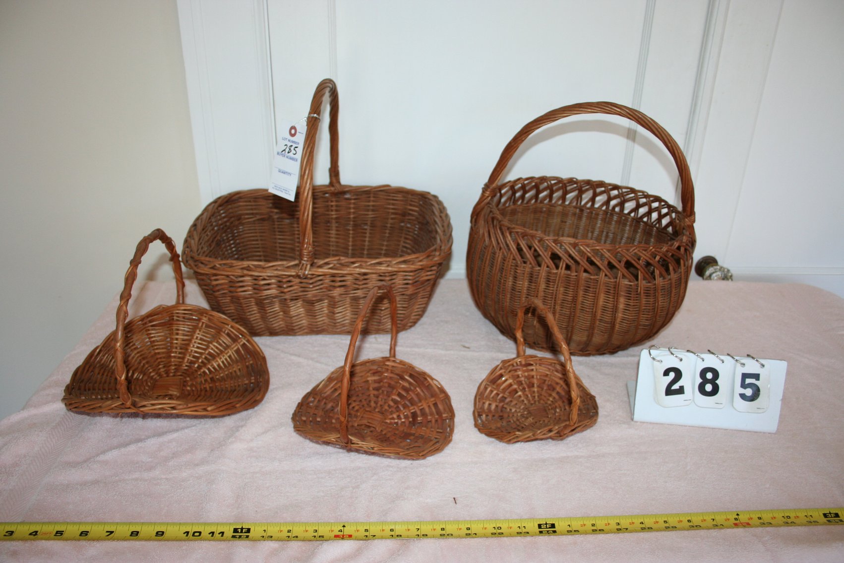 Image for Hand Woven Wicker Baskets  (5)