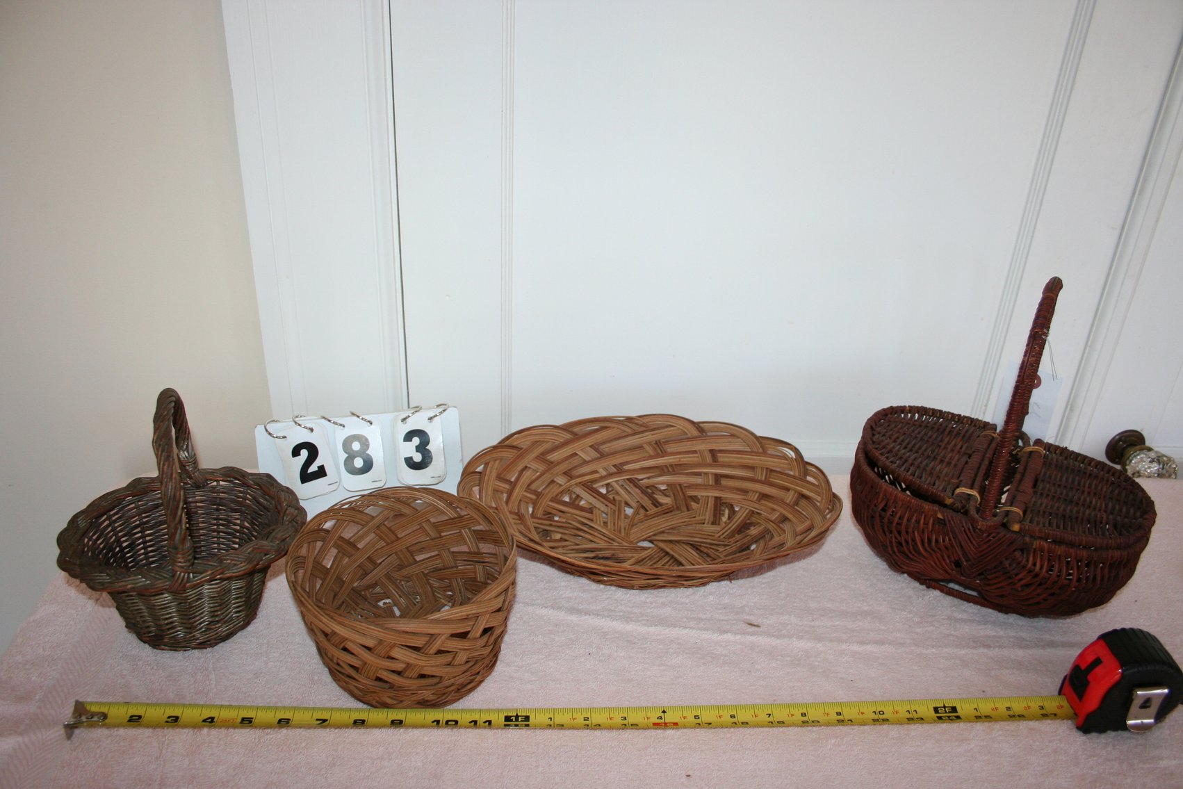 Image for Hand Woven Wicker Baskets  (4)
