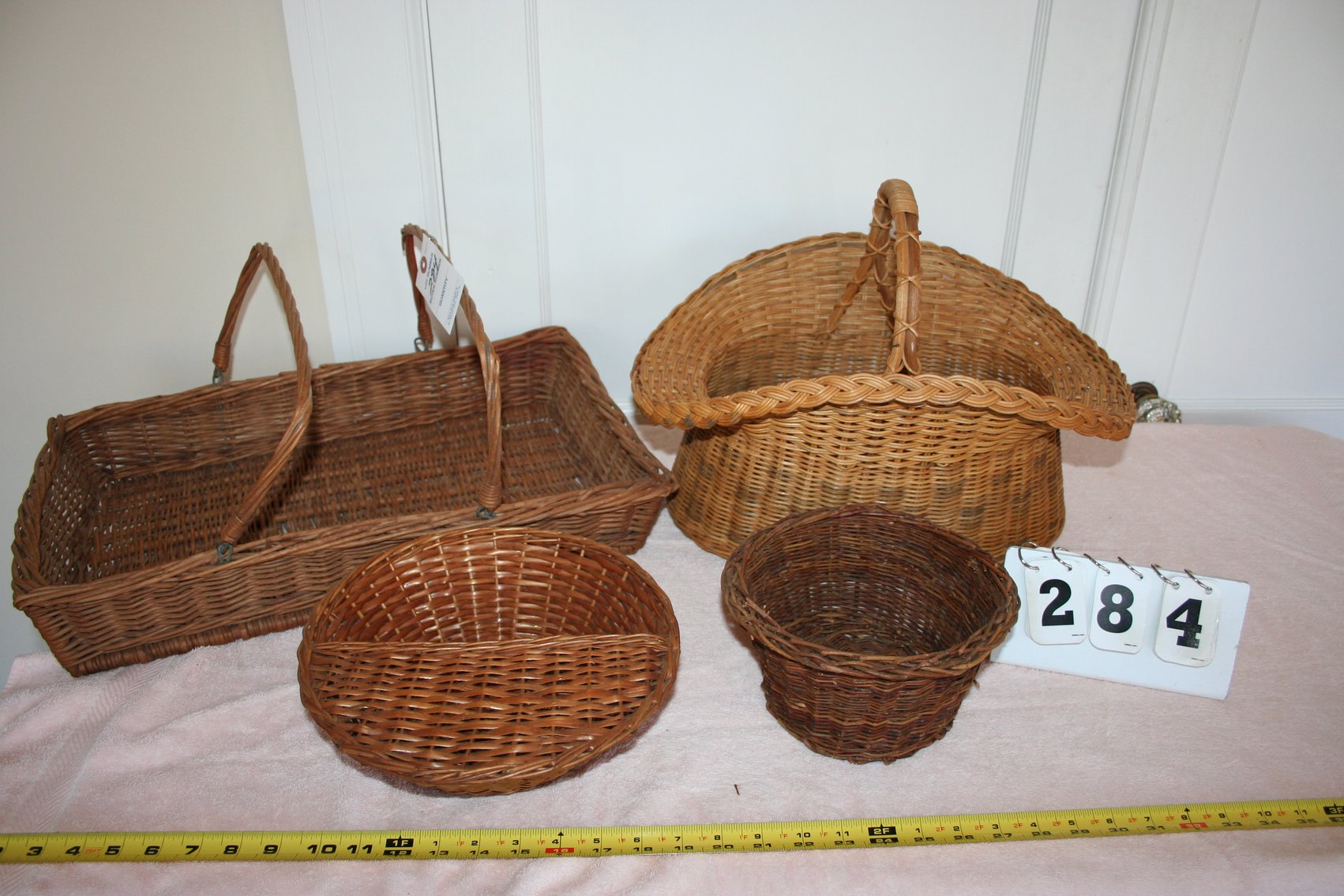 Image for Hand Woven Wicker Baskets  (4)