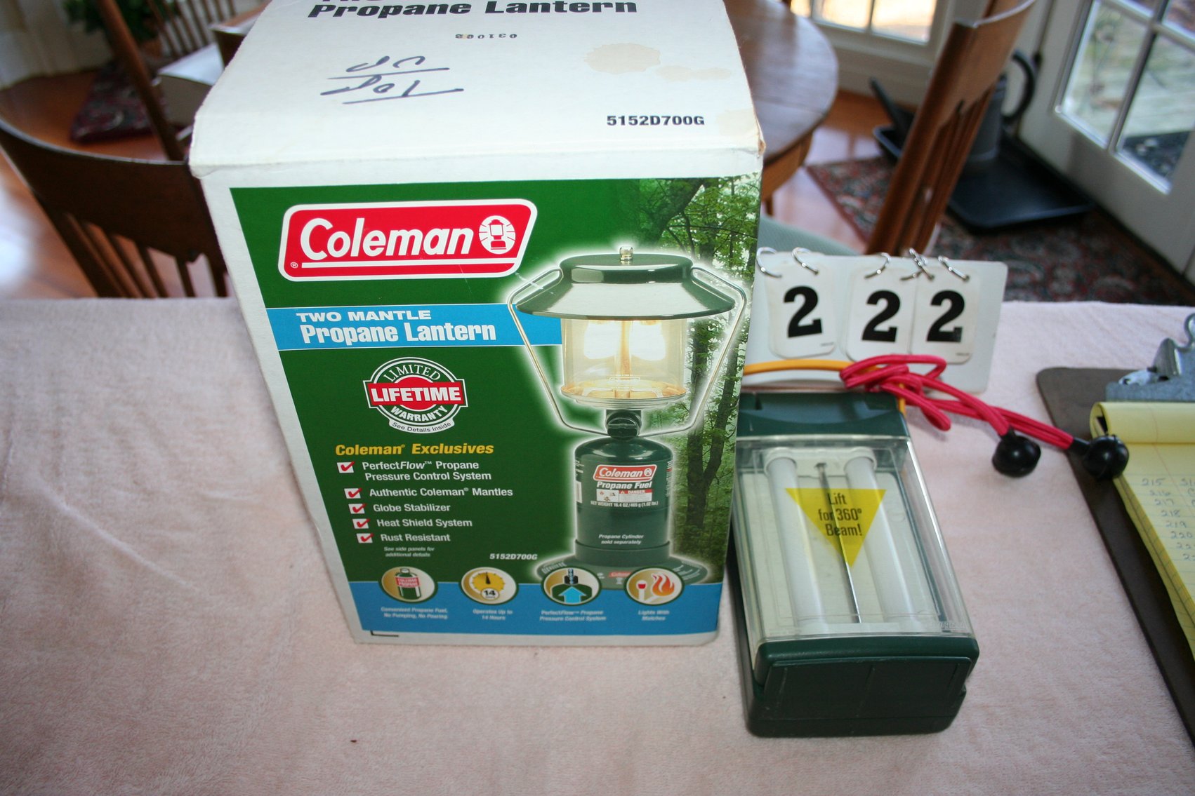 Image for Coleman Lantern (NO TANK) New & Beam Light
