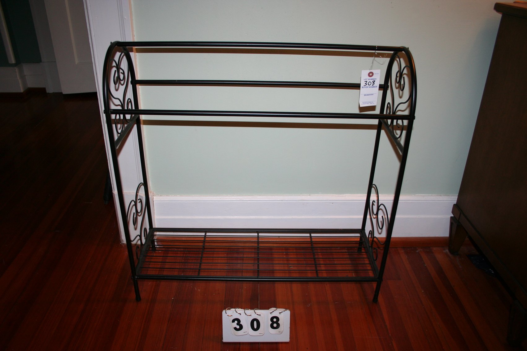 Image for Metal Blanket Stand