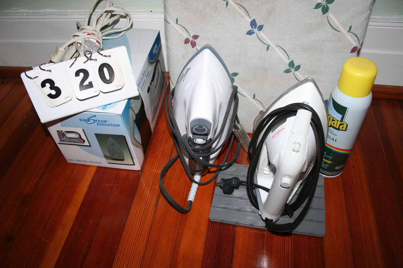 Image for Irons & Vintage Ironing Board