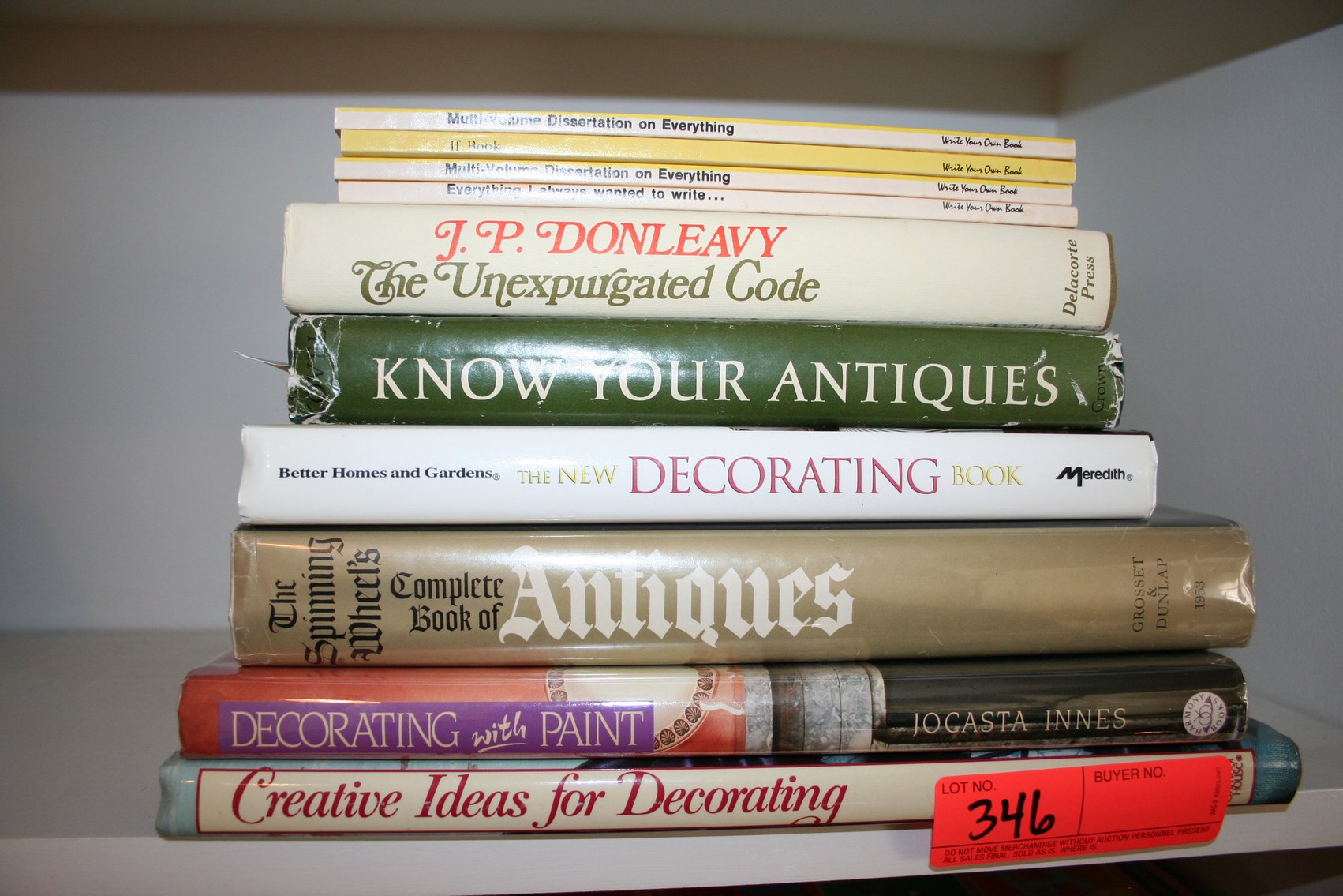 Image for Antiques/Decorating Books