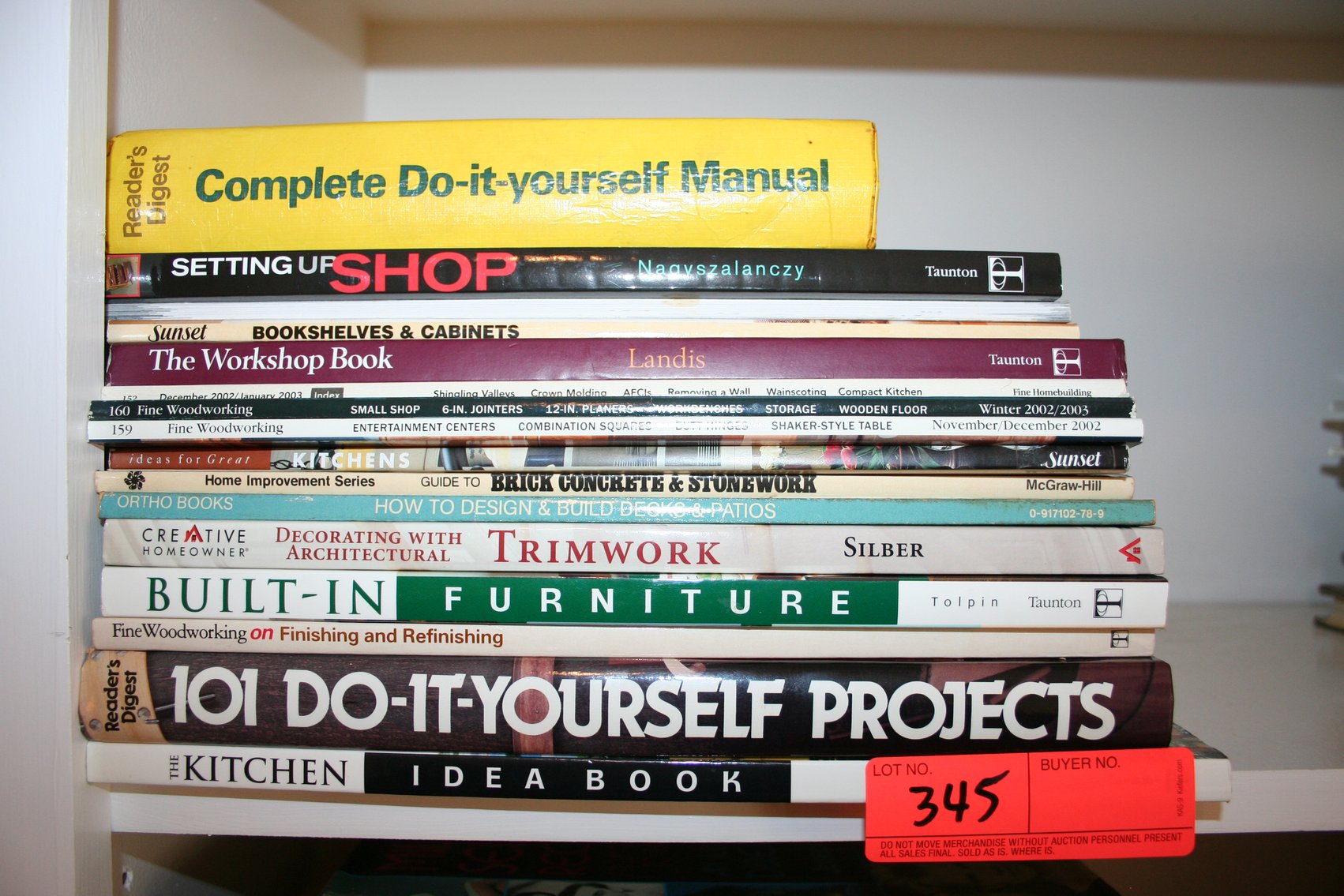 Image for Shop/Remodeling Books