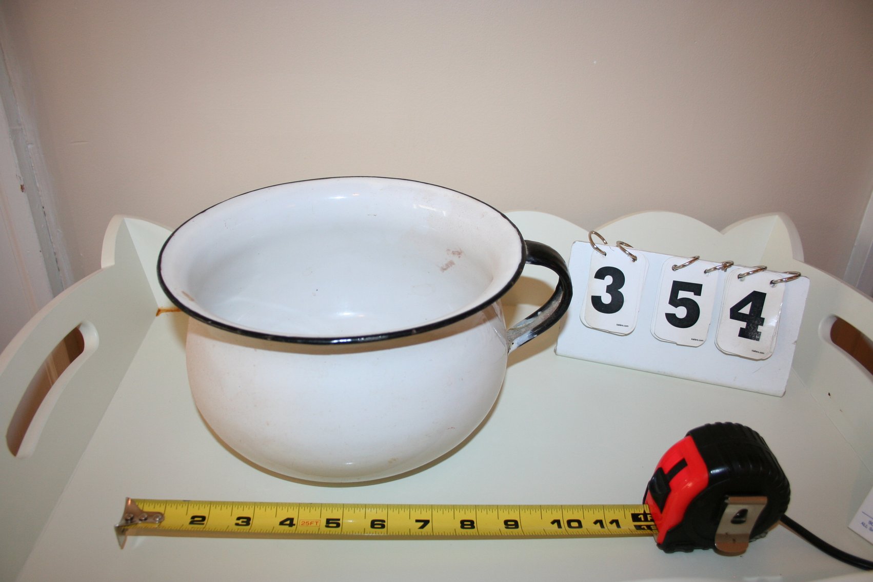 Image for Vintage Enamel Chamber Pot