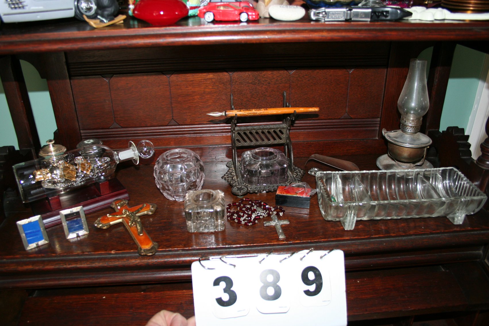 Image for Antique Ink Well Set, Misc