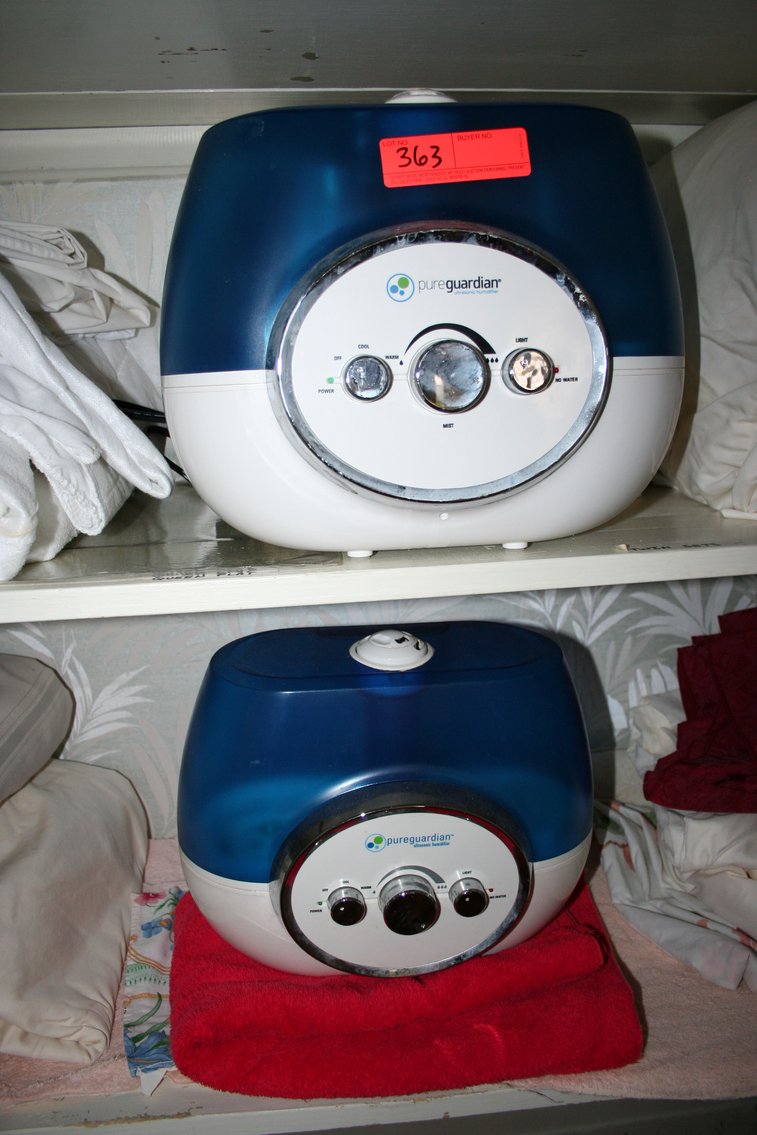 Image for Pure Guardian Ultrasonic Humidifier, Towels and Queen, Twin, Single Sheets