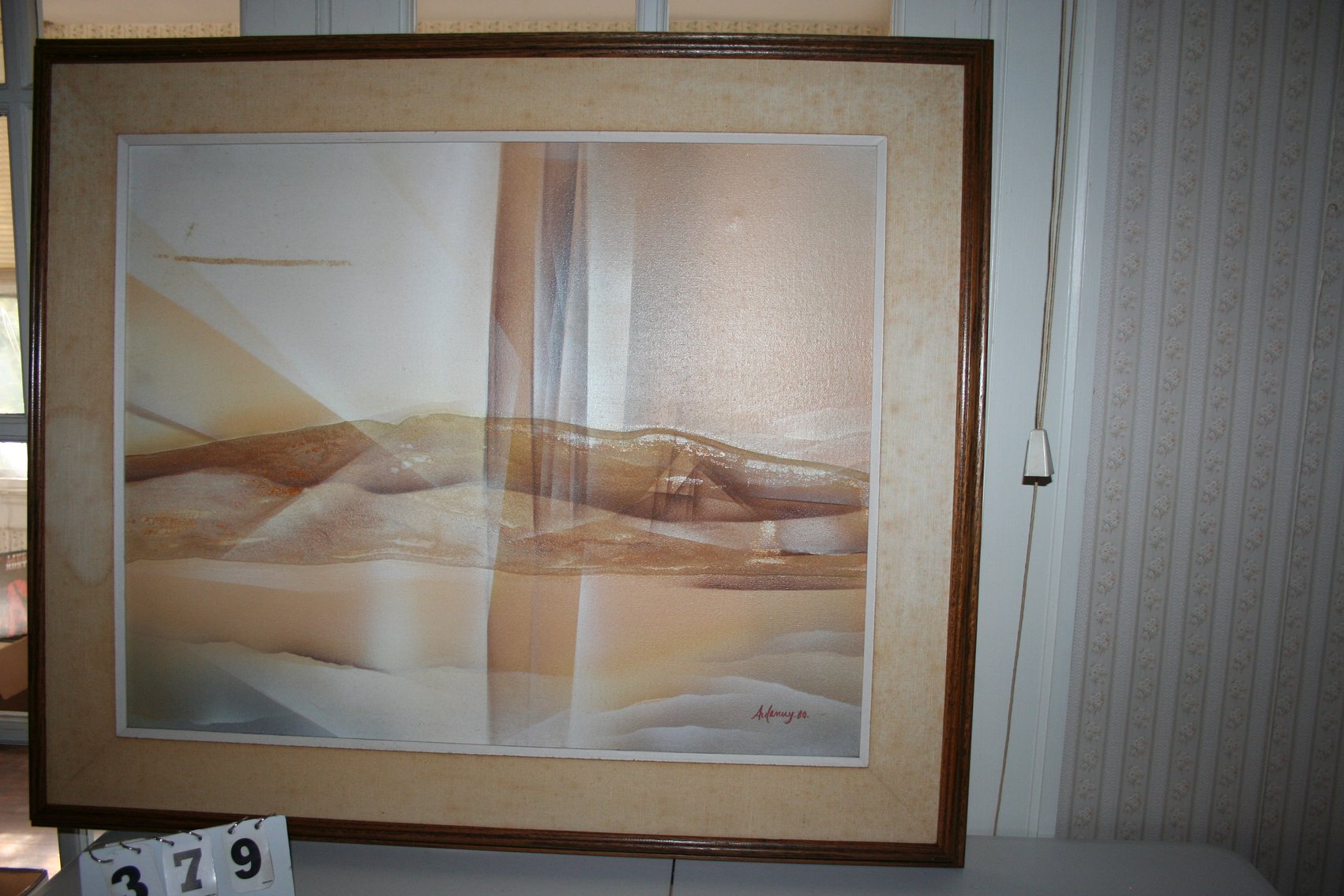 Image for Artist Signed Oil on Canvas  37