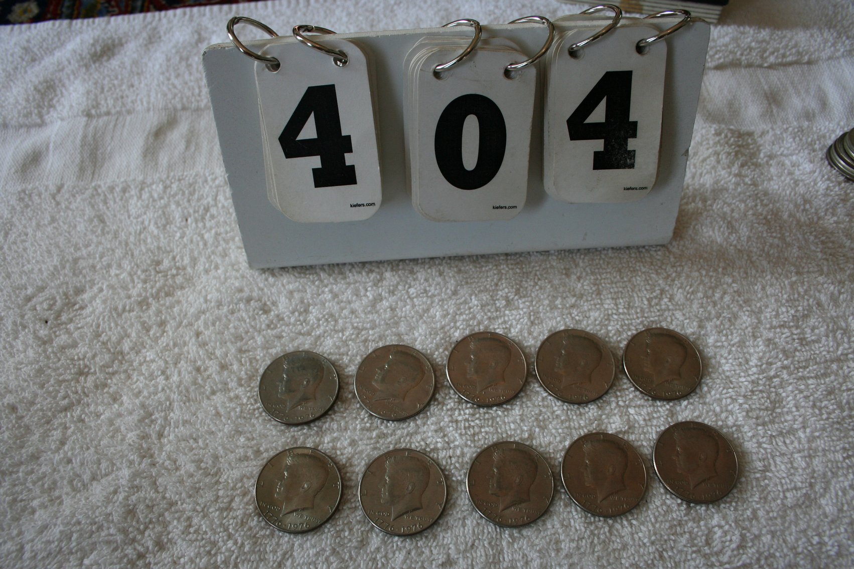 Image for 1776 - 1976 Kennedy Halves  (10)