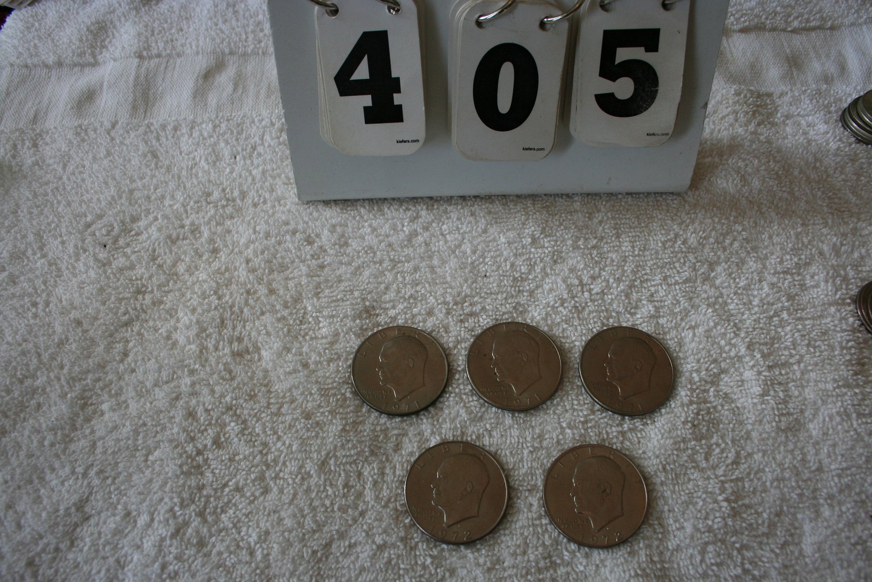 Image for 1971, 1972 Eisenhower Dollars  (5)