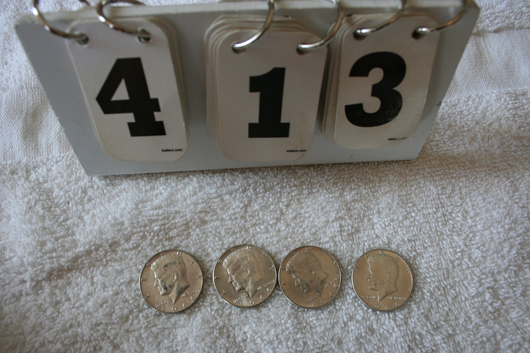 Image for 1966 Kennedy Halves  (4)