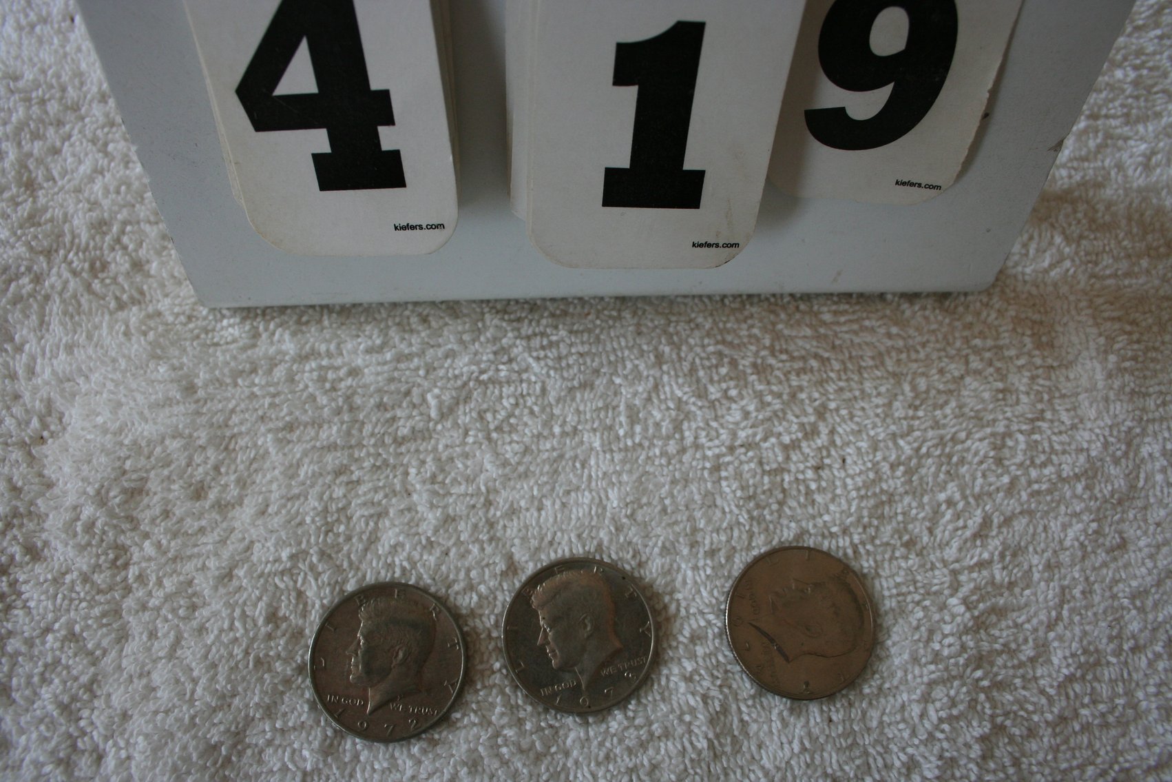 Image for 1972, 1973, 1974 Kennedy Halves  (3)