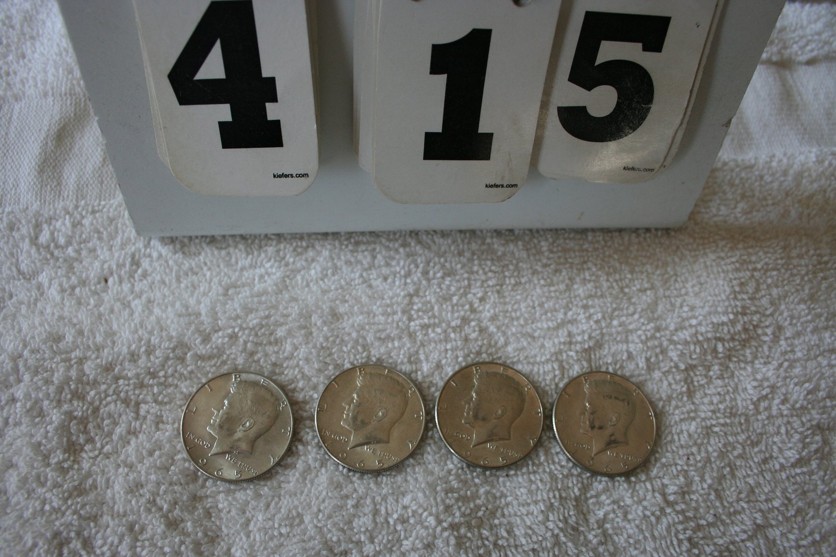 Image for 1965 Kennedy Halves  (4)