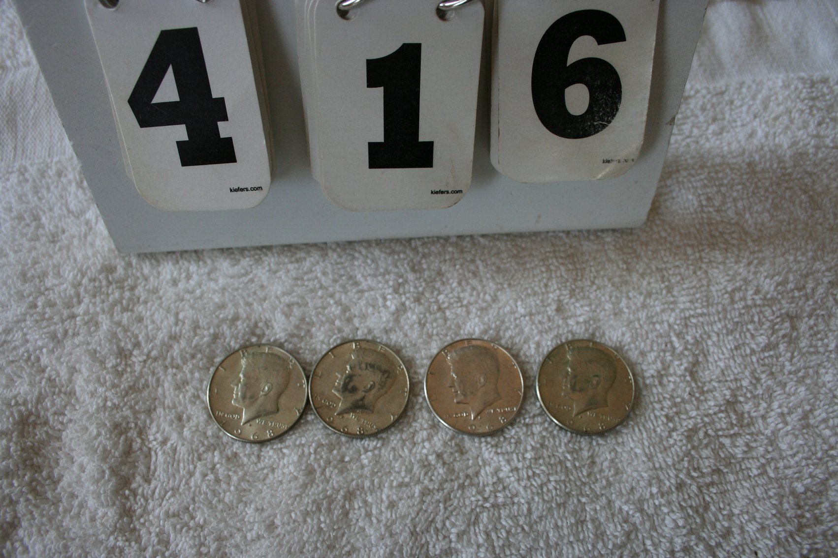 Image for 1968 Kennedy Halves  (4)