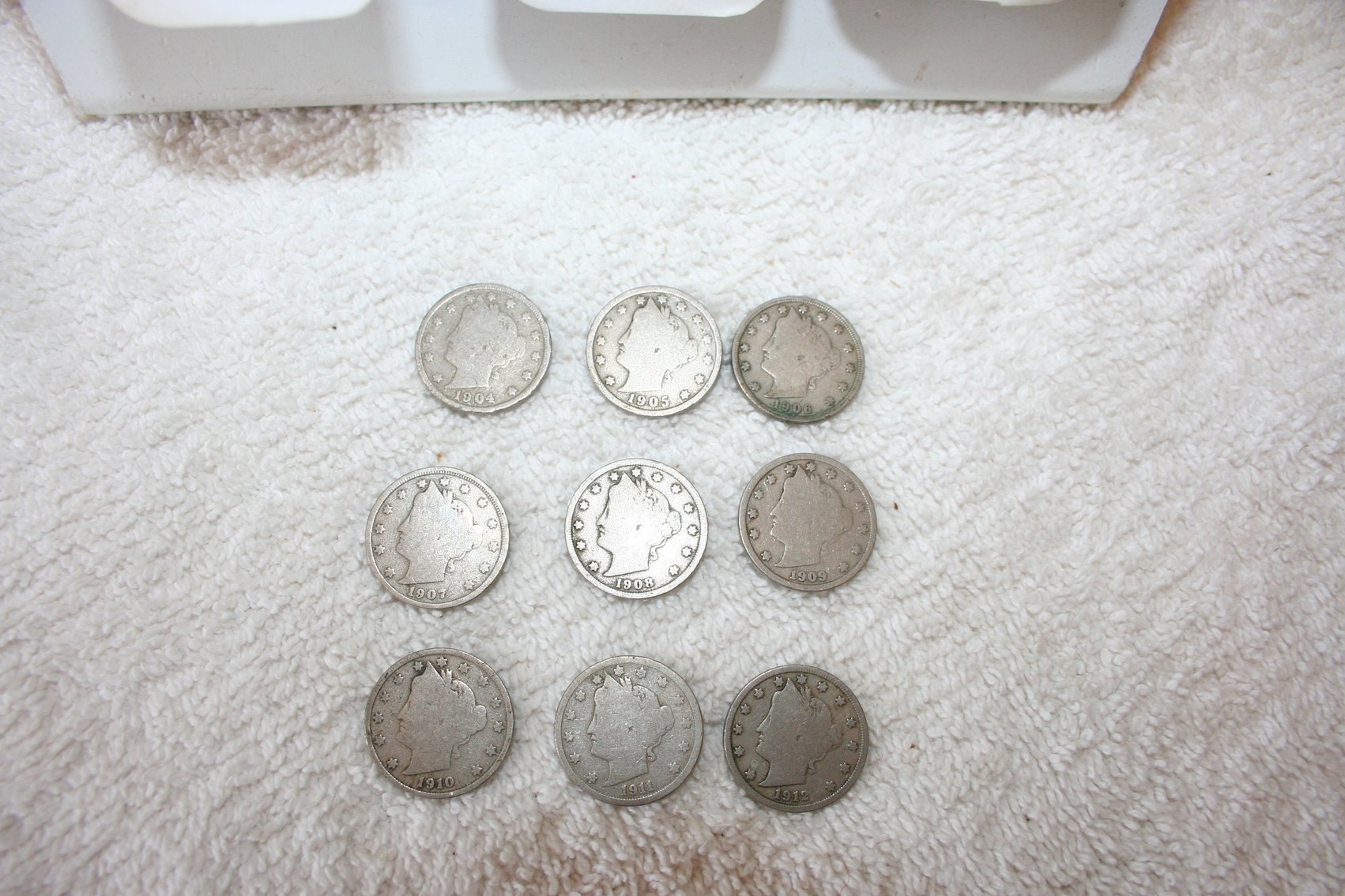 Image for 1904 Through 1912 Liberty Head  V-Nickles  (9)