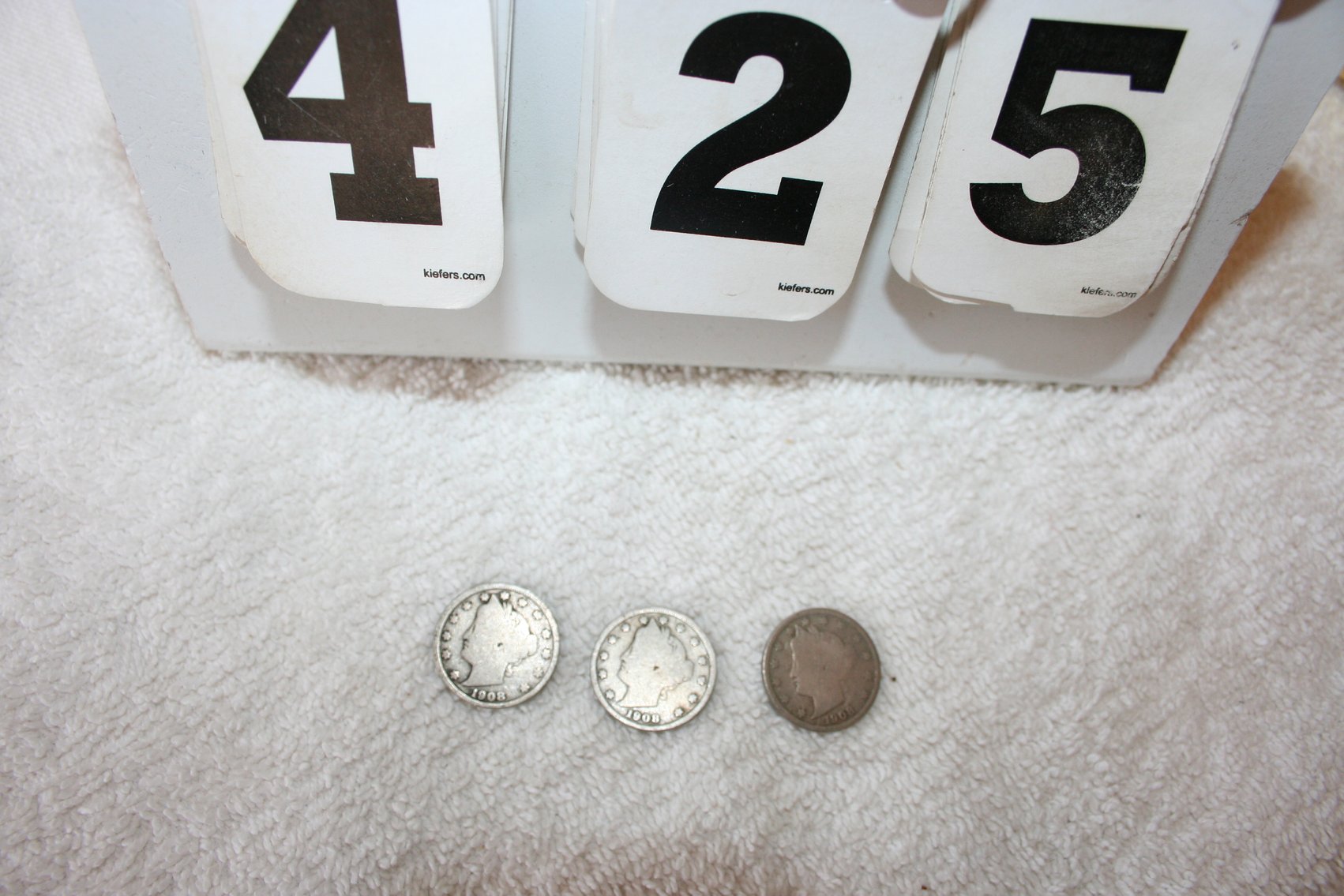 Image for 1908 Liberty Head V-Nickle  (3)