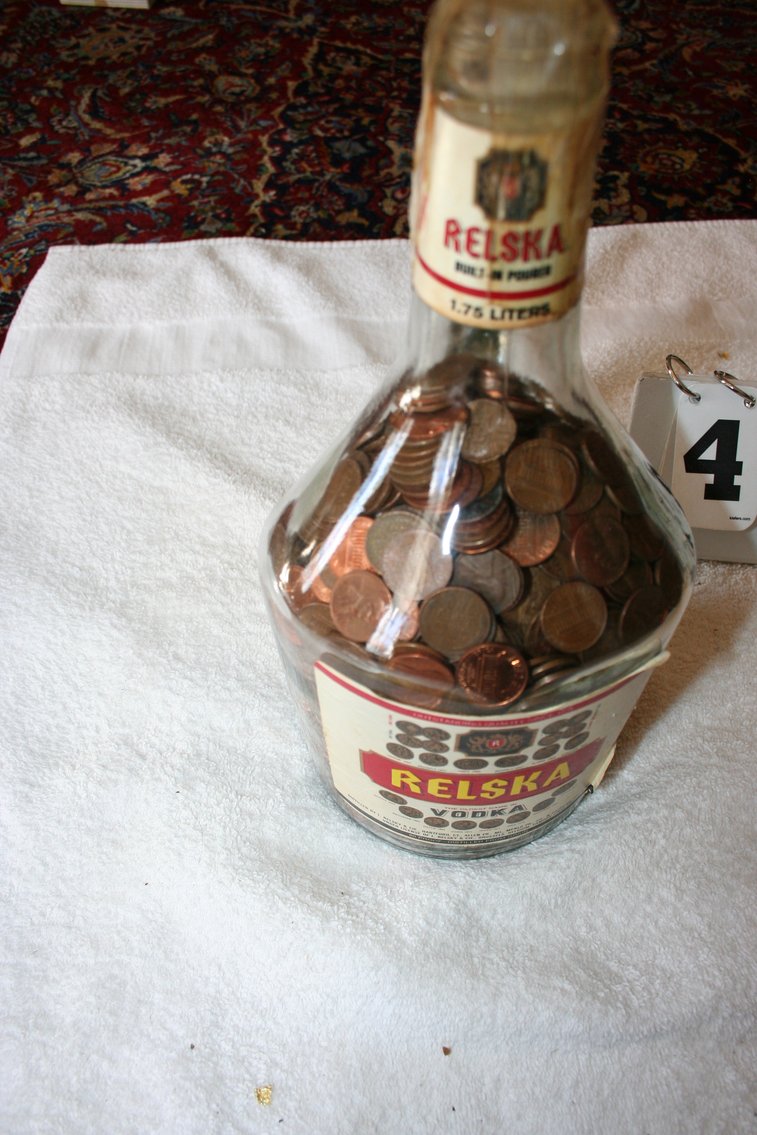 Image for Jug of Coins, Wheat Pennies, Various Dates