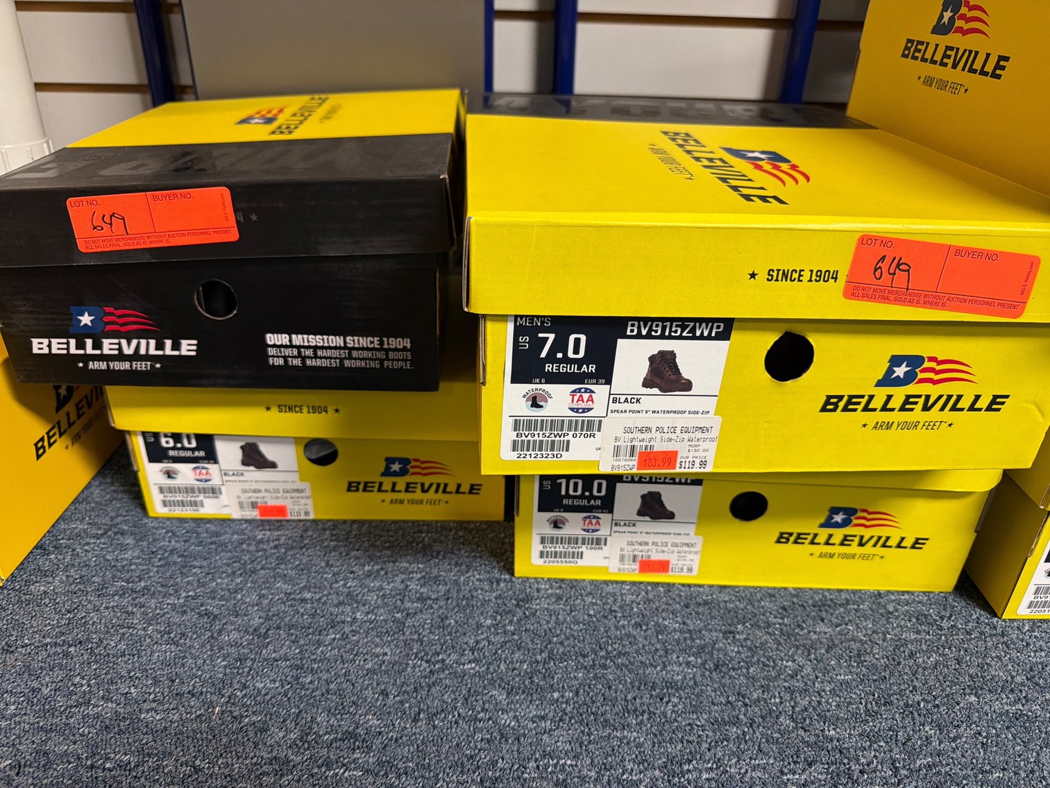 Image for Belleveville Tactical Boots