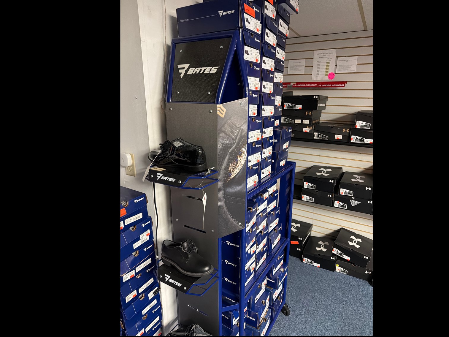 Image for Bates Oxfords and display Rack