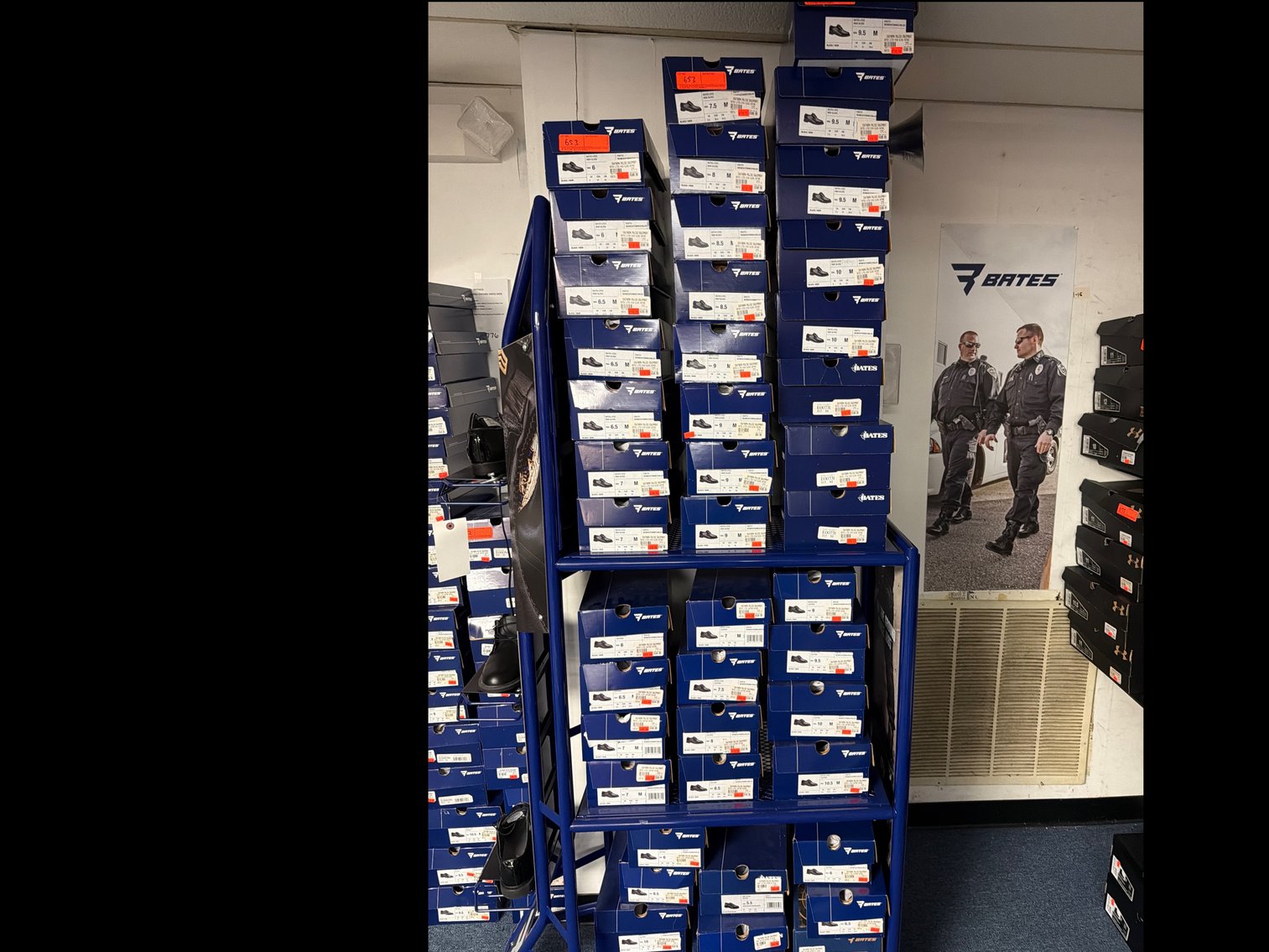 Image for Bates Oxfords and display Rack