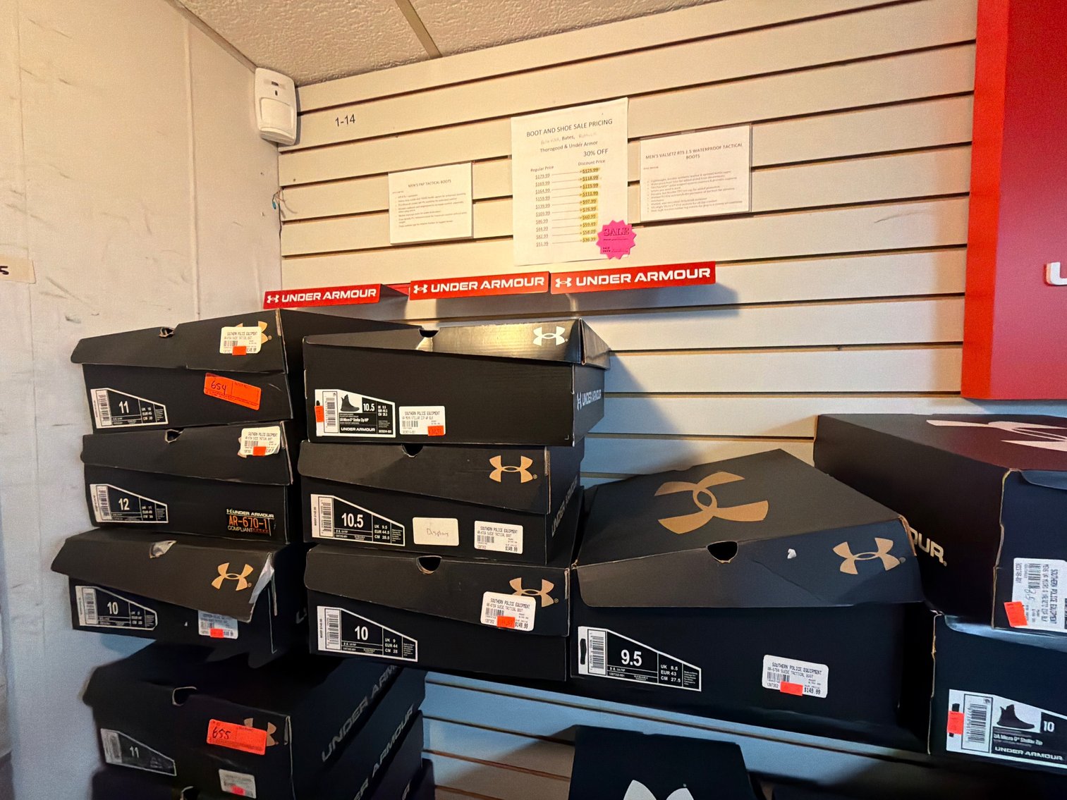 Image for Under Armour boots