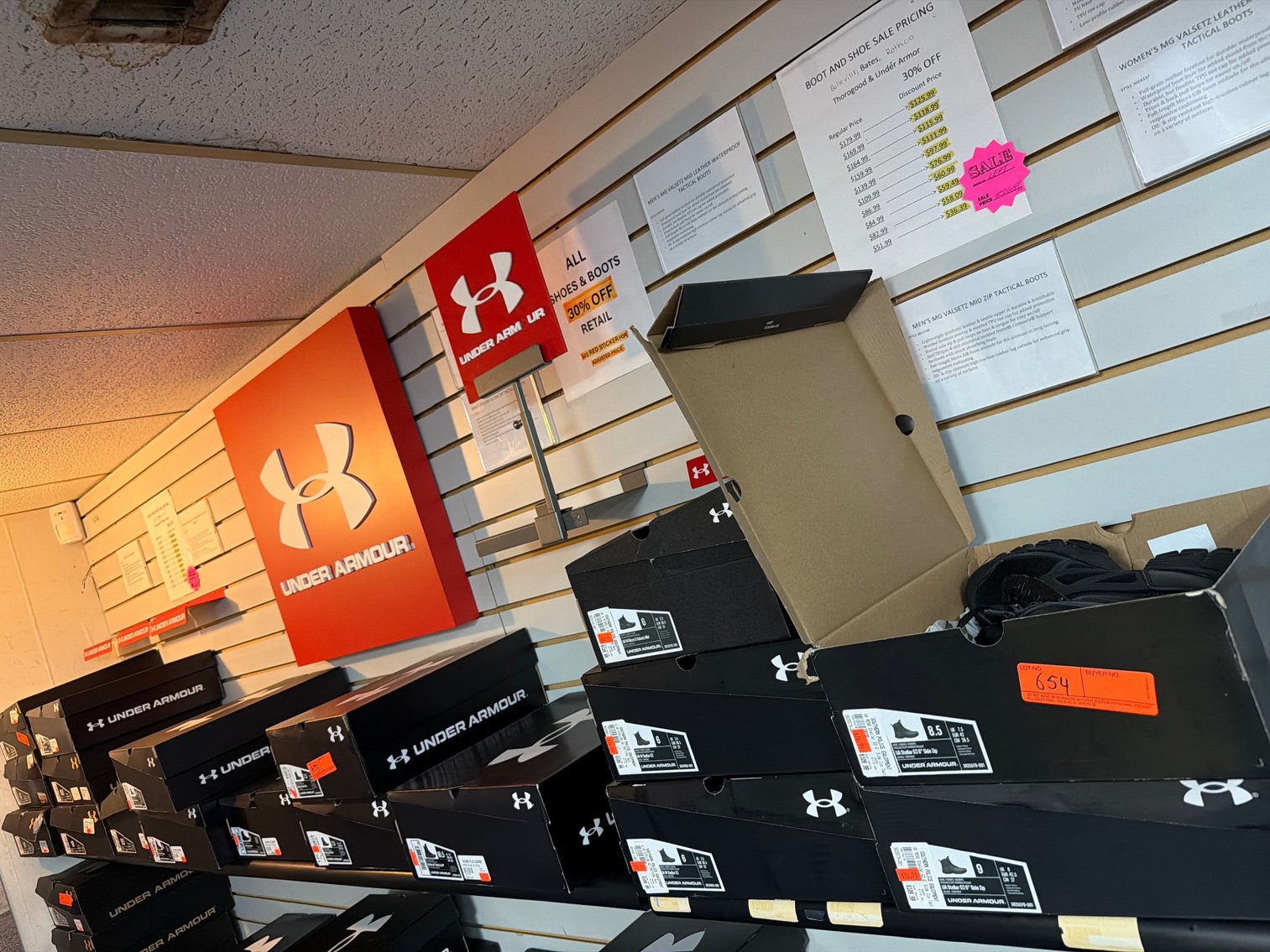 Image for Under Armour boots