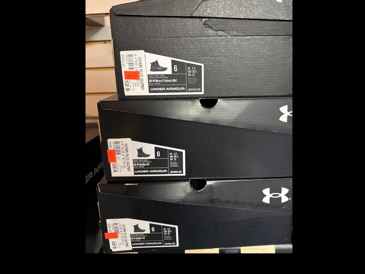 Image for Under Armour boots