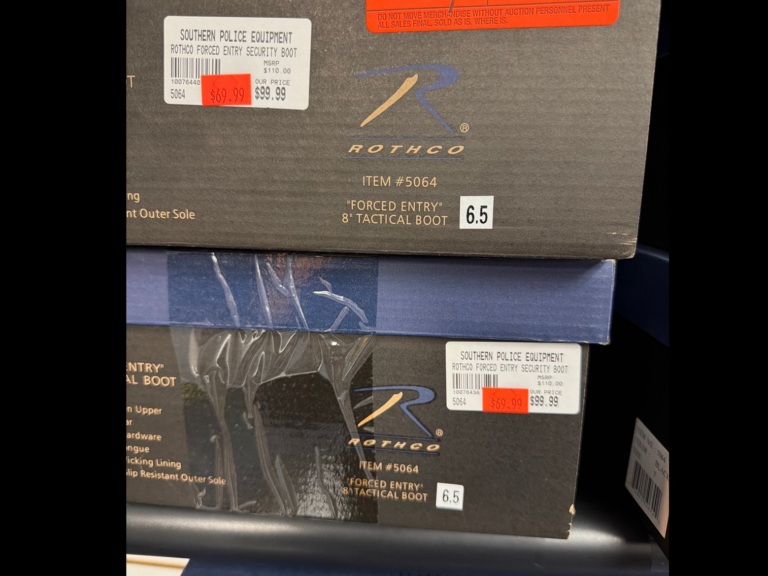 Image for Forced Entry 8” Tactical boot