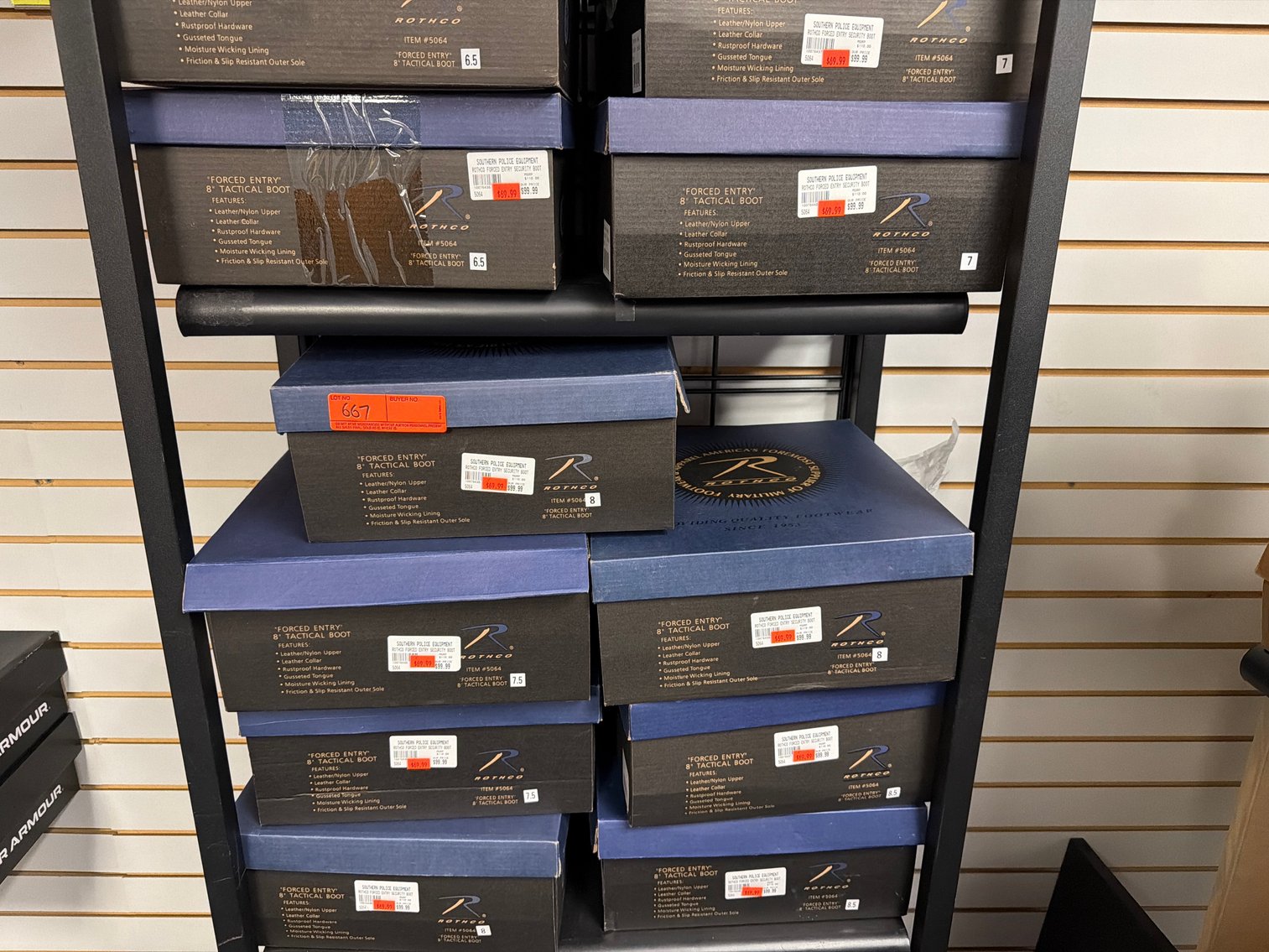 Image for Forced Entry 8” Tactical boot