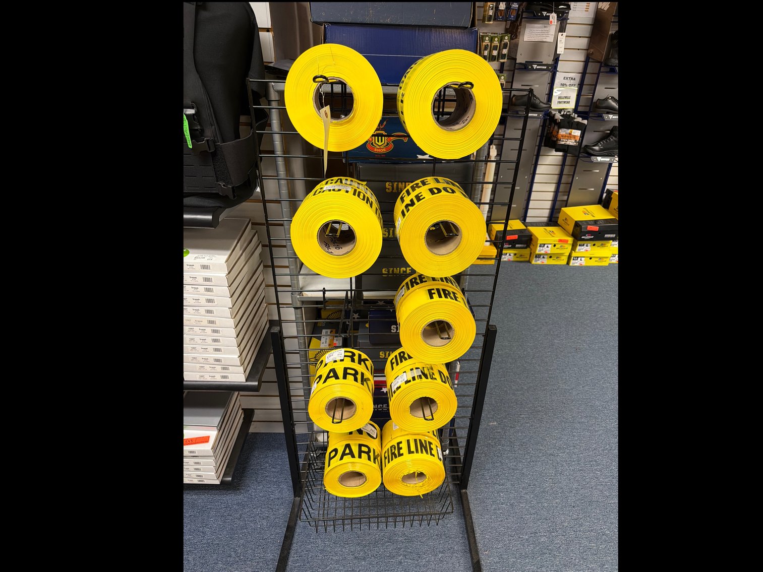 Image for Caution Tape and rack