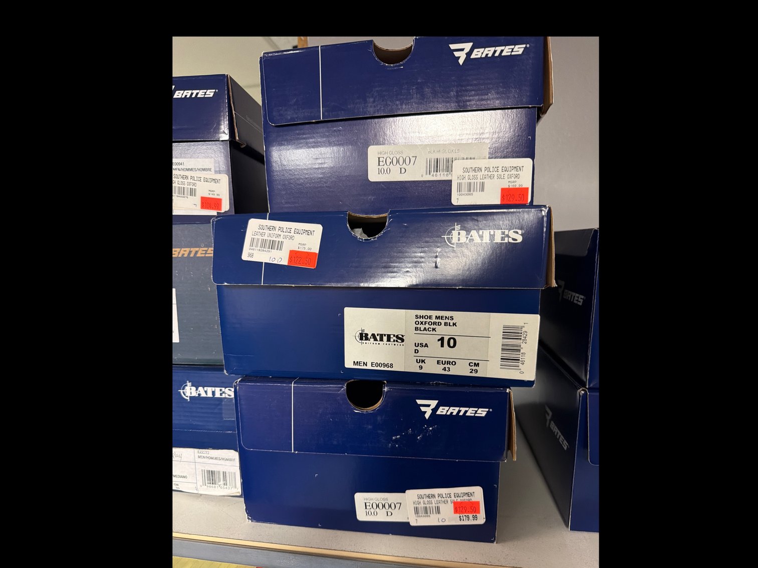 Image for Bates Leather Uniform Oxford