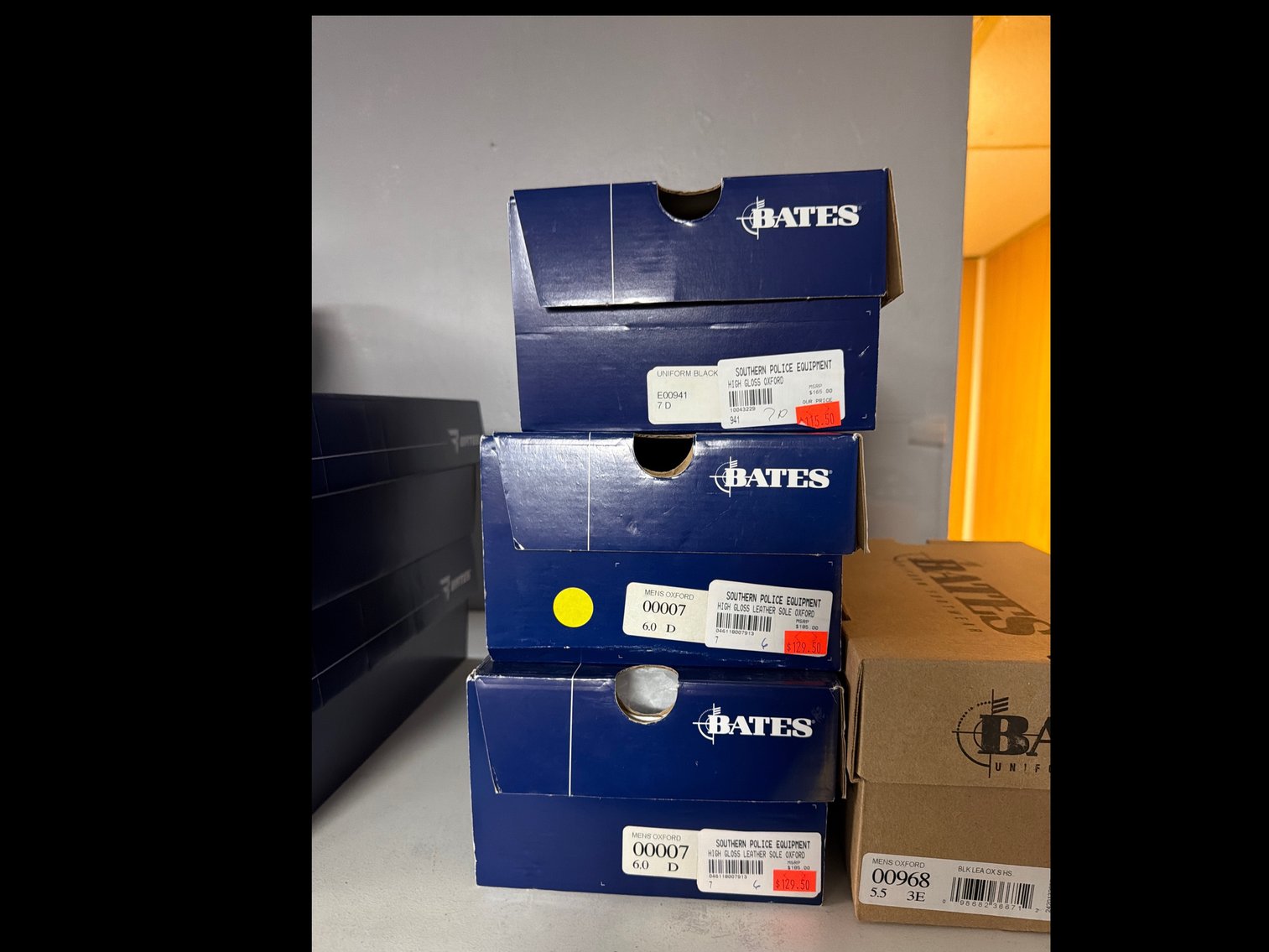 Image for Bates Leather Uniform Oxford