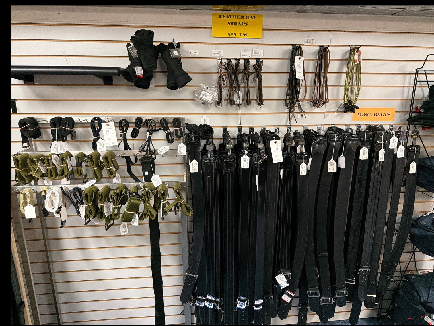 Image for Assortment of belts