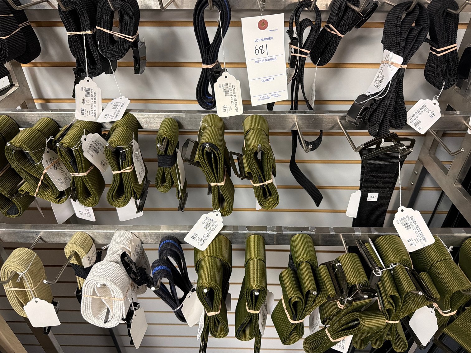 Image for Assortment of belts