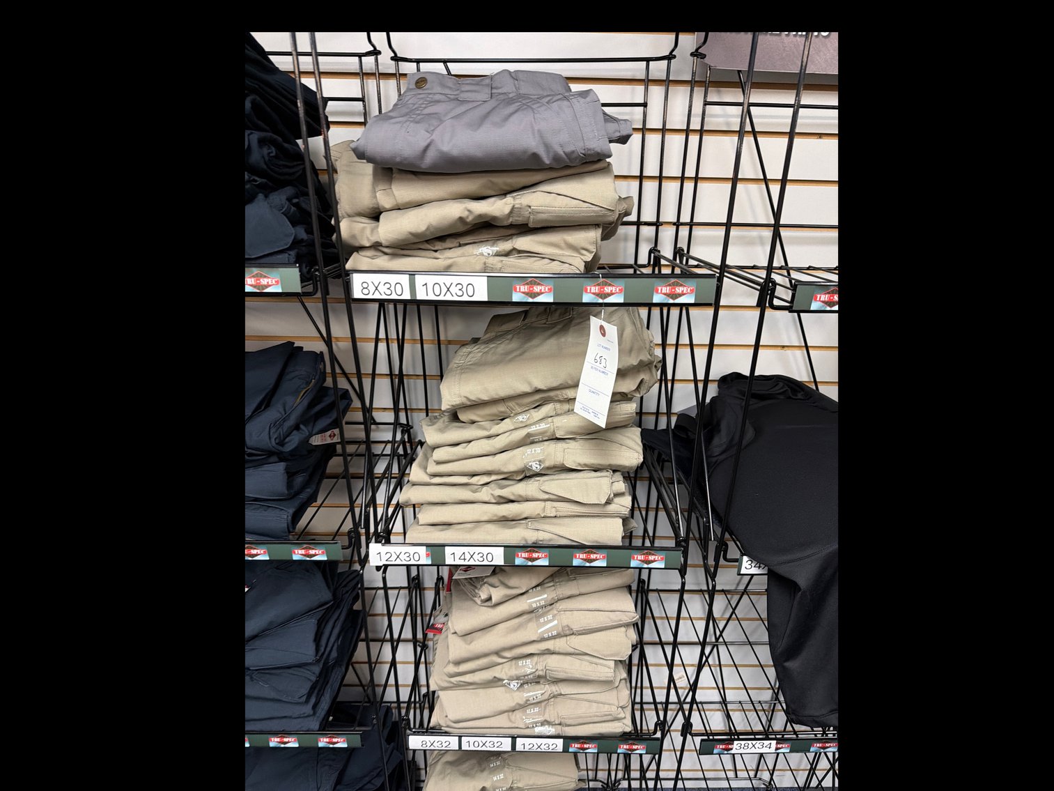 Image for Tru- Spec Tactical Pants and Rack