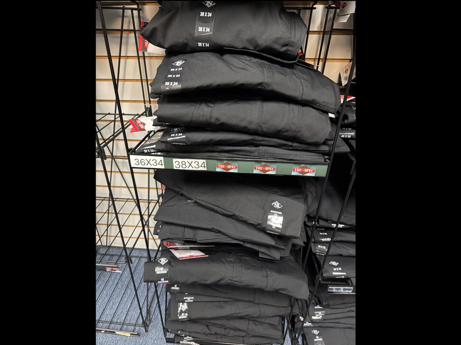 Image for Tru-Spec Tactical Pants and Rack