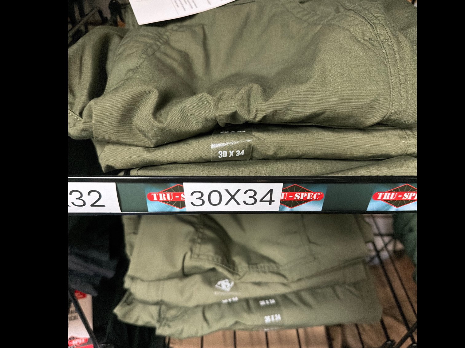 Image for Tru-Spec Tactical Pants and Rack