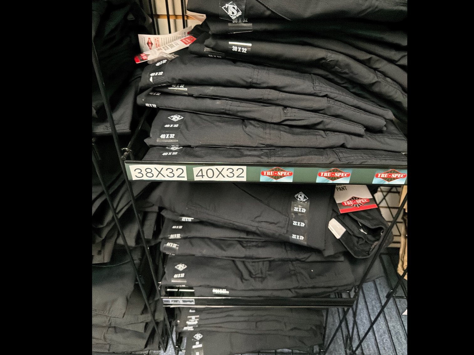 Image for Tru-Spec Tactical Pants and Rack