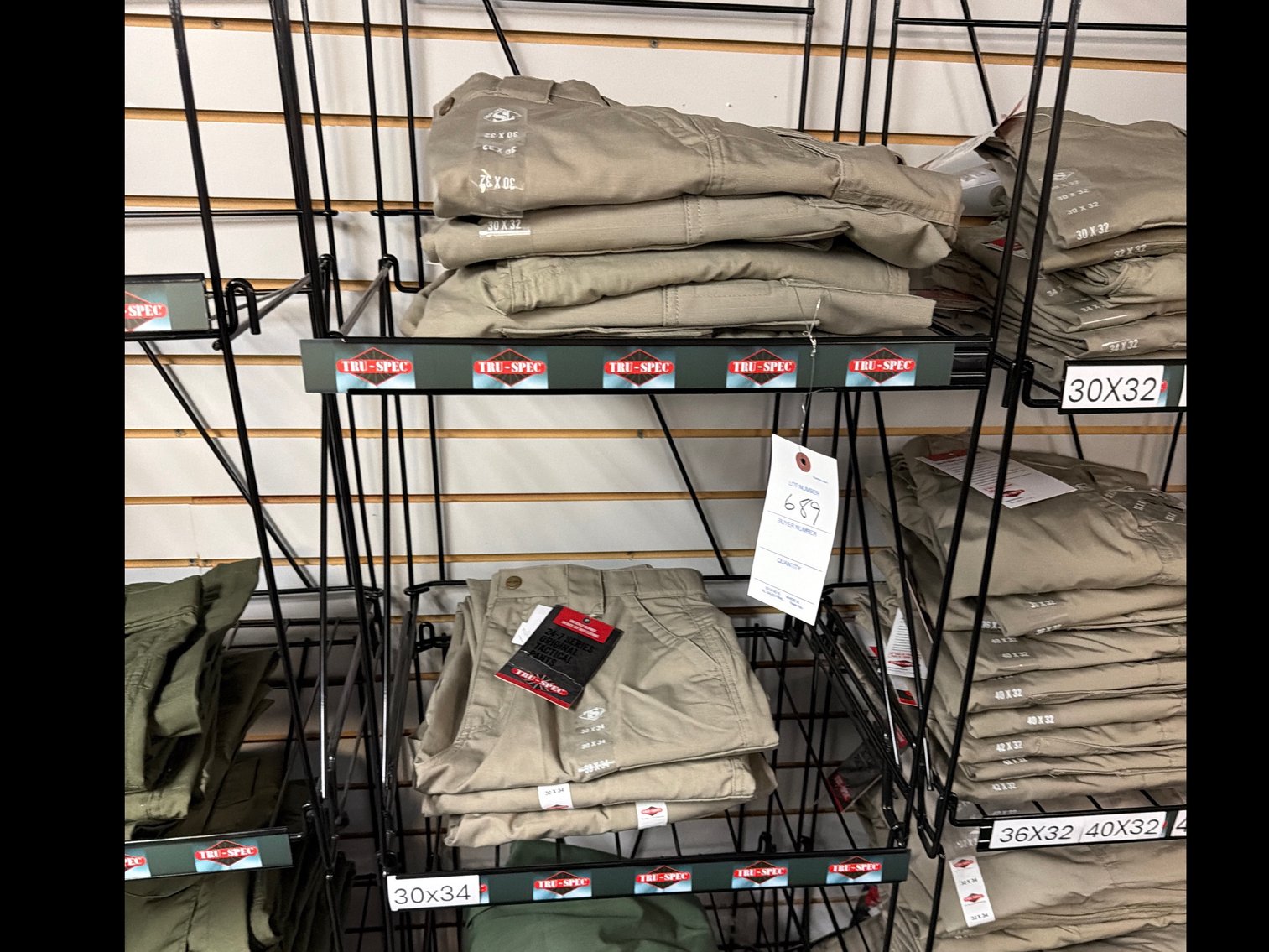 Image for Tru-Spec Tactical Pants and Rack