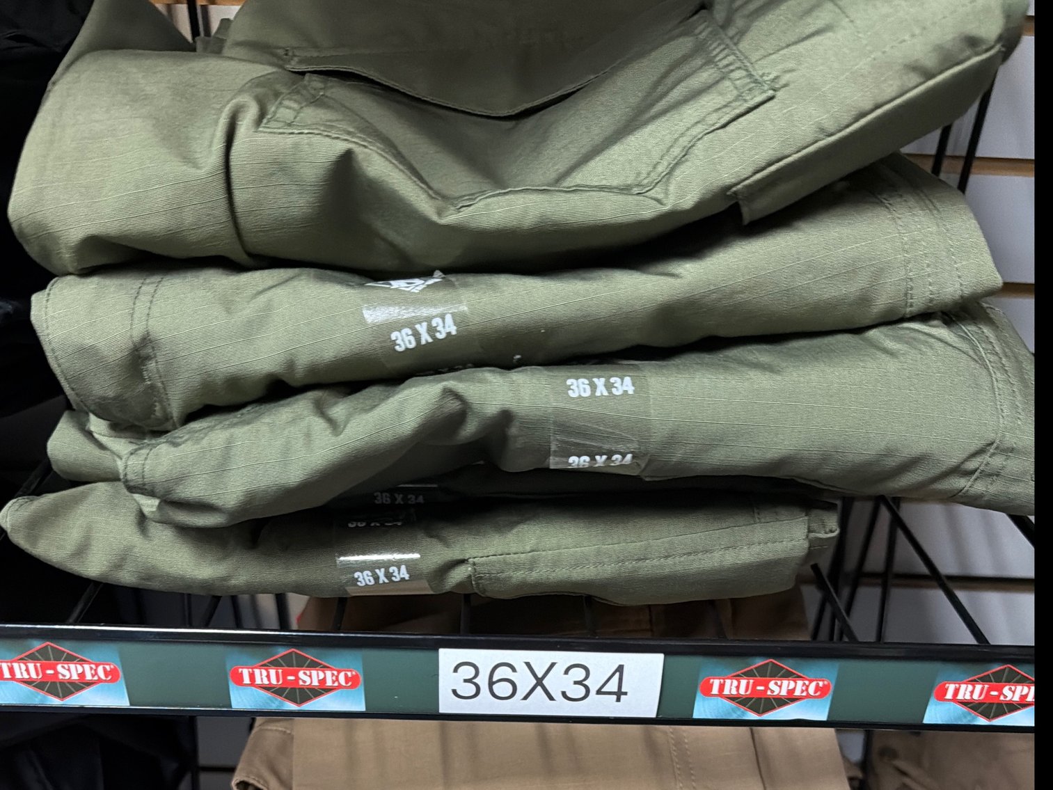 Image for Tru-Spec Tactical Pants and Rack