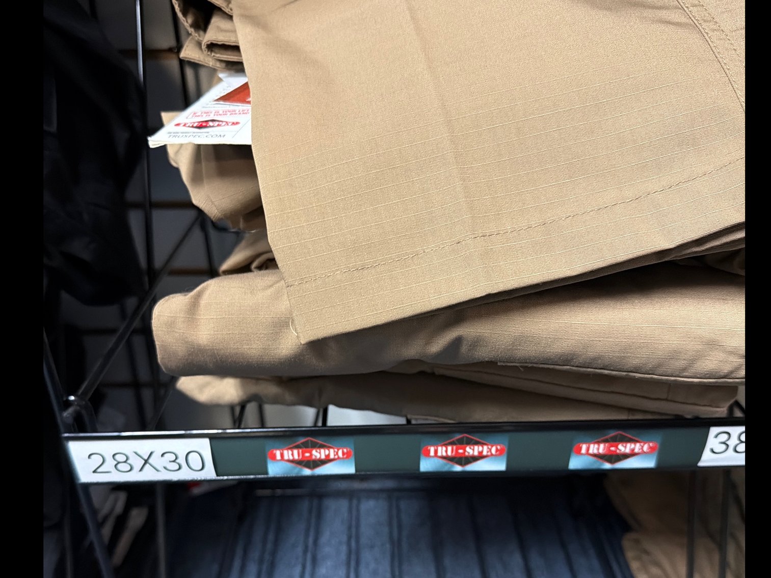 Image for Tru-Spec Tactical Pants and Rack