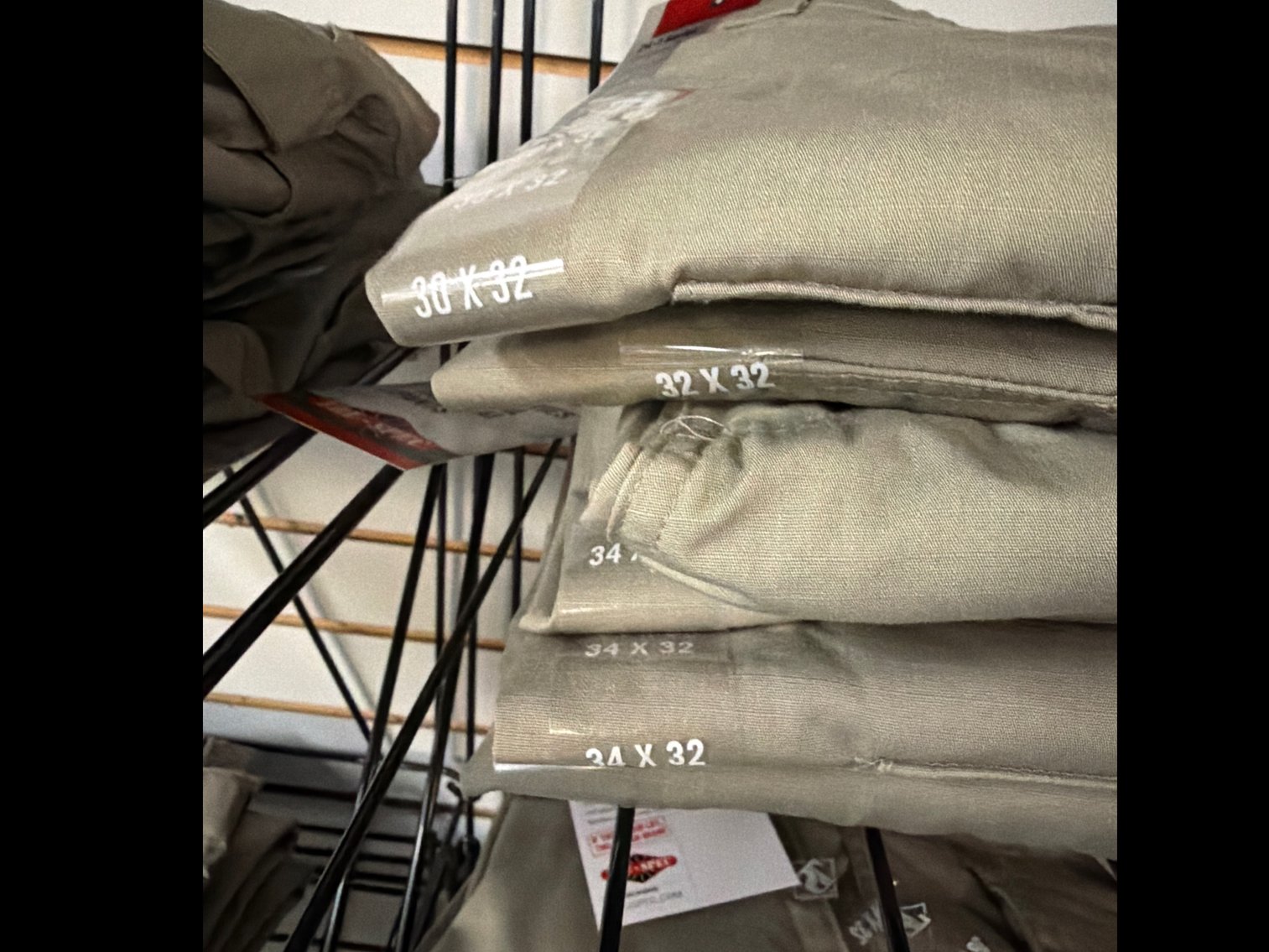 Image for Tru-Spec Tactical pants and Rack