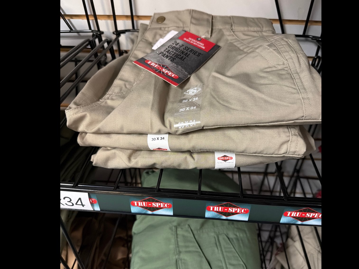 Image for Tru-Spec Tactical Pants and Rack