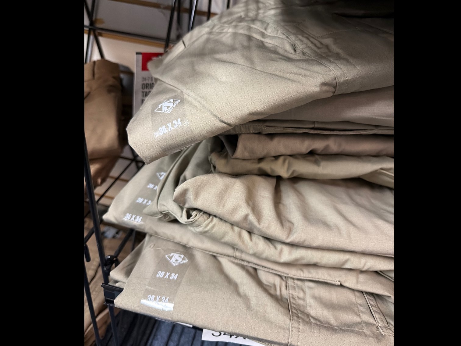 Image for Tru-Spec Tactical pants and Rack
