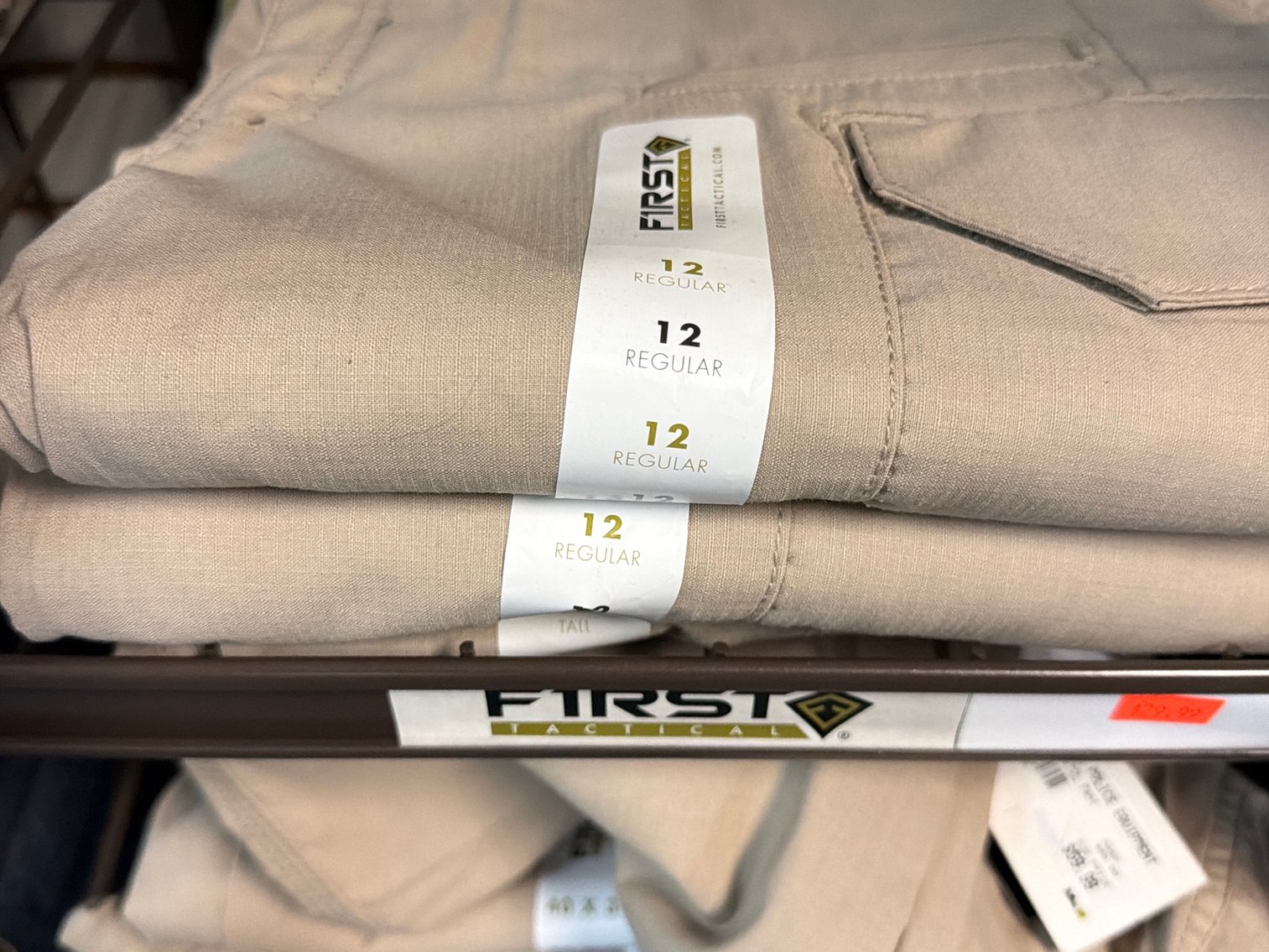 Image for Tactical Pants various manufactures and rack