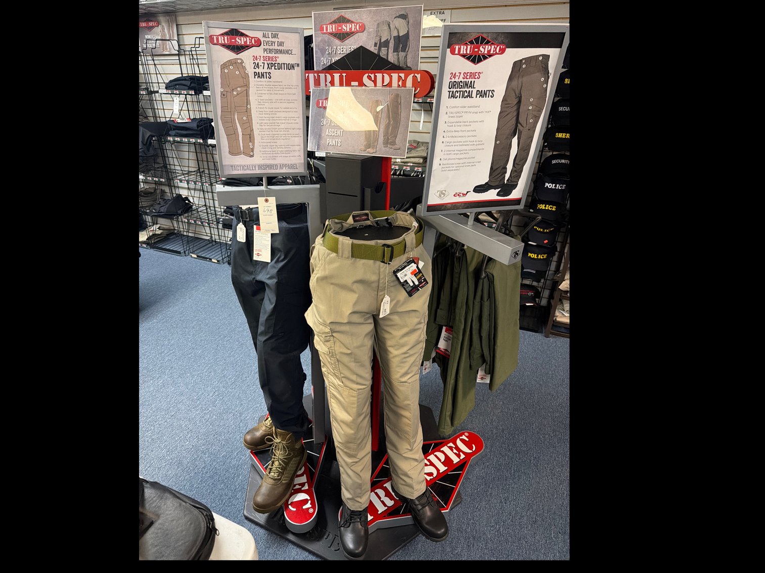 Image for Tru-Spec Display rack and clothing