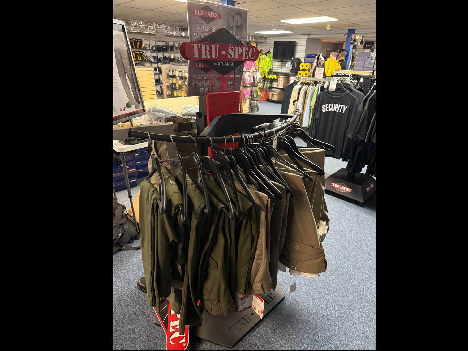 Image for Tru-Spec Display rack and clothing