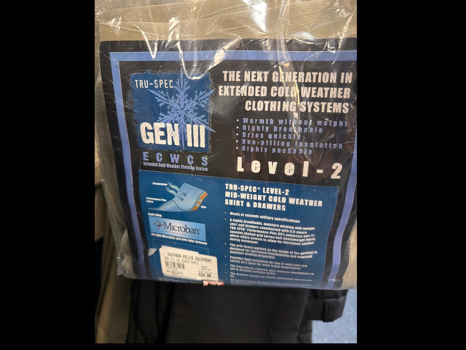 Image for Display rack and shirts and pants